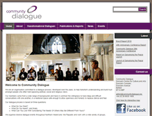 Tablet Screenshot of communitydialogue.org